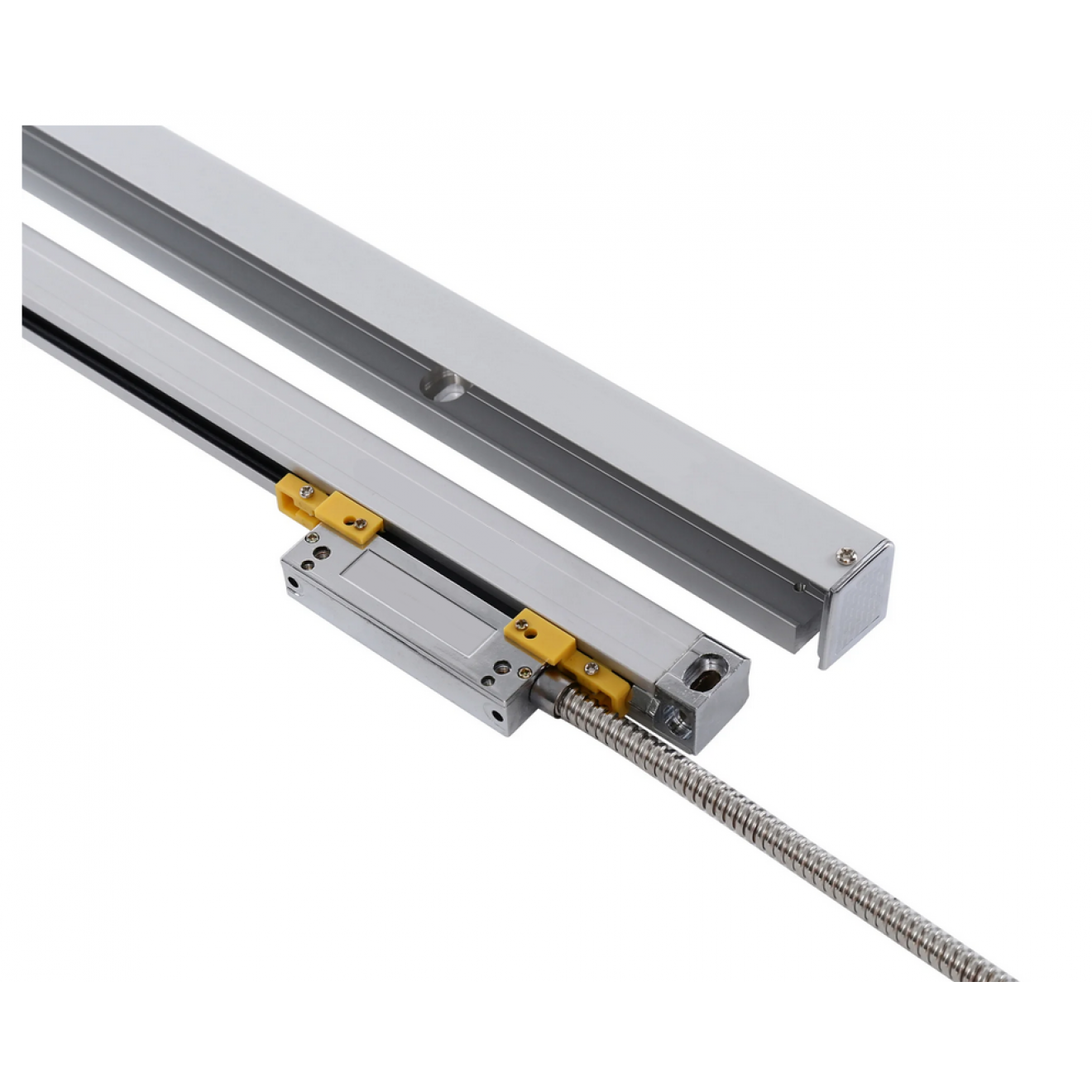 Glasmaßstab Glasmessleiste Westec WGM WK-500 Auflösung 1 µm TTL - 4