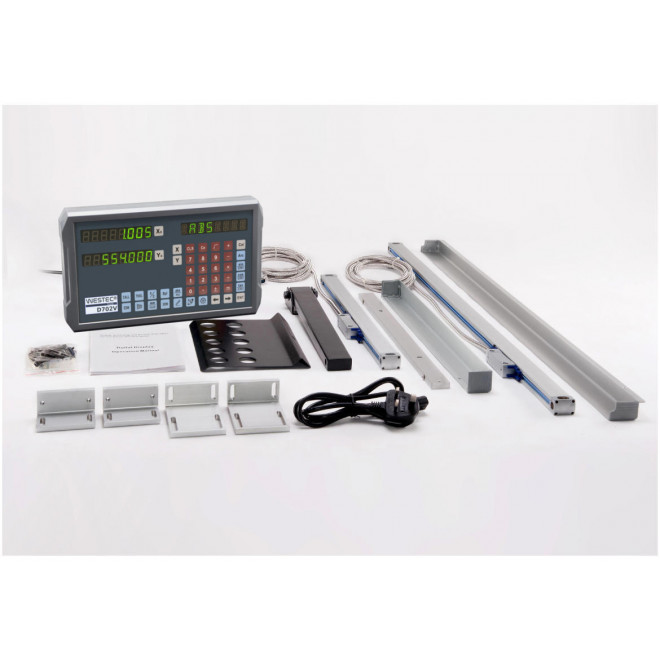 Digitale 2 Achsen Positionsanzeige Universal Set Westec WPA D702V
