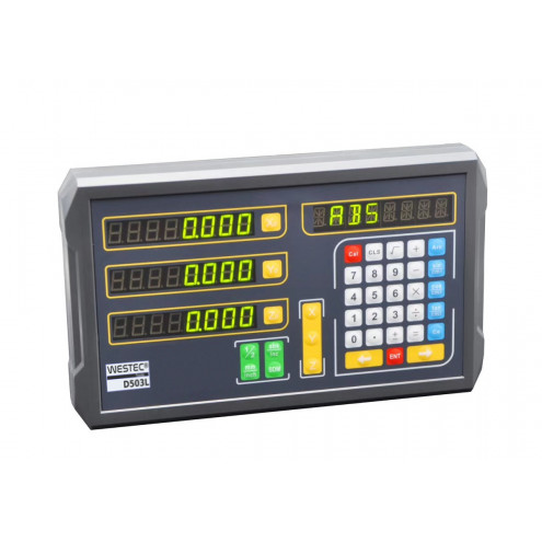 Digitale 3 Achsen Positionsanzeige Drehmaschine Westec WPA D503L