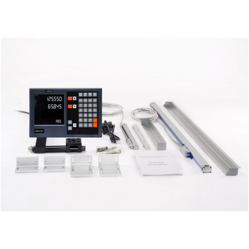 Digitale 2 Achsen Positionsanzeige Drehmaschine WT-Set Westec WPA H202L