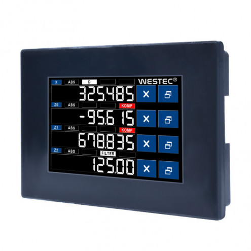 Digitale 4 - Achsen Positionsanzeige Relais - Schaltfunktion Universal Westec WPA N904V