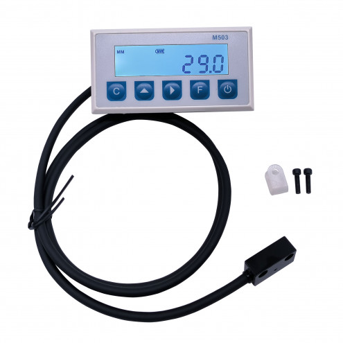Digitale 1 Achsen Positionsanzeige Universal Westec WPA M503 mit Magnetband und Sensor im Vollgehäuse