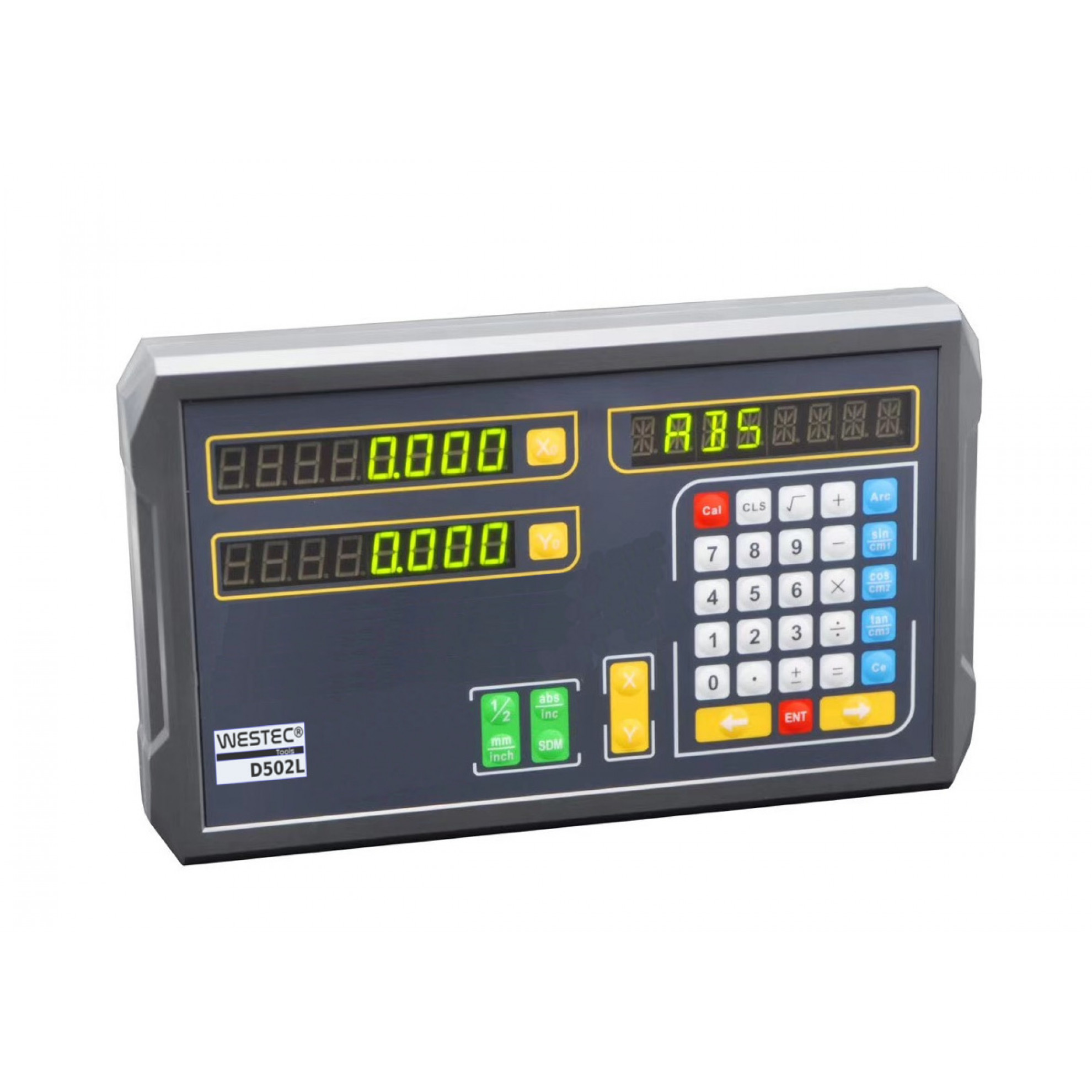 2 Achsen LCD DRO Digitalanzeige Kit - 5µm TTL Für Dreh- & Fräsmaschine