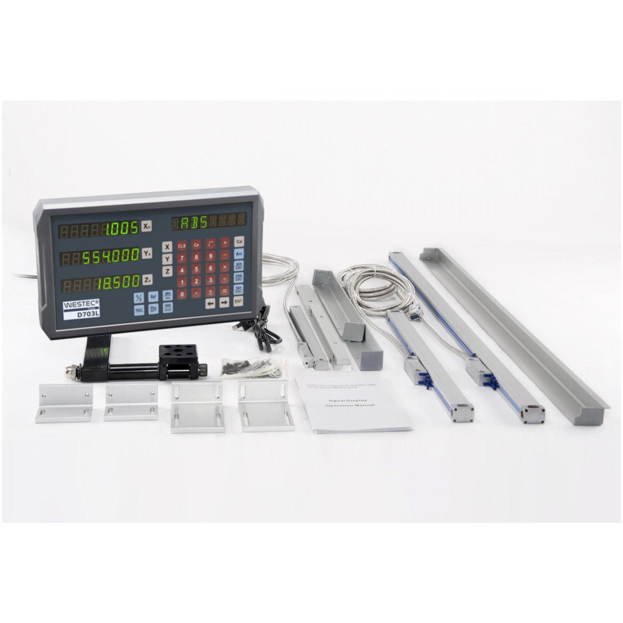 3 Achsen Positionsanzeige Digitalanzeige Set Drehmaschine D703L