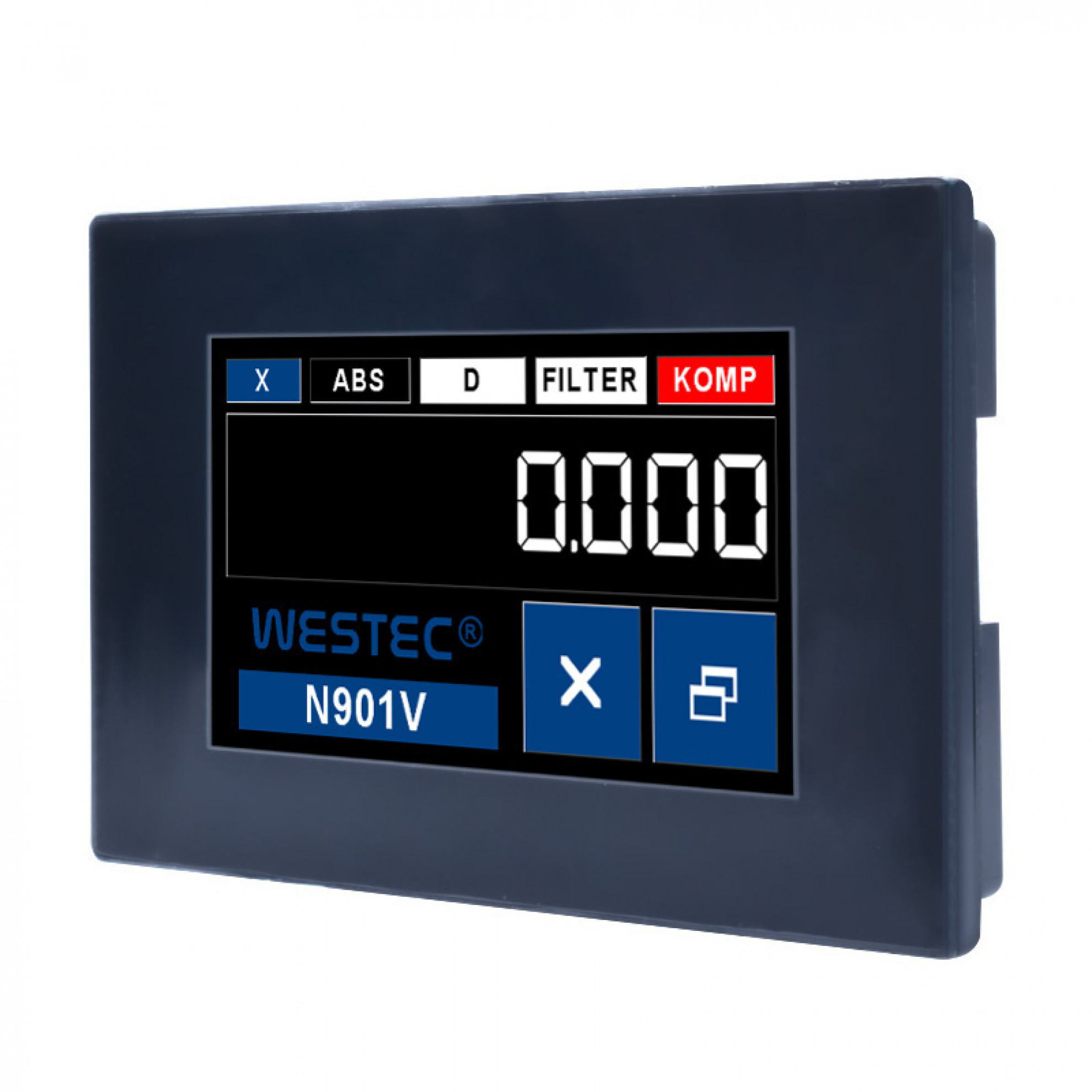 WESTEC WPA N901V – 1‑Achsen Touch‑Screen Positionsanzeige Set